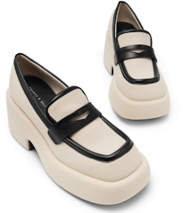 (W) 찰스앤키스 레트로 컬러블록 청키 로퍼 CK1-80580132 Lookbook (W) 찰스앤키스 레트로 컬러블록 청키 로퍼 CK1-80580132