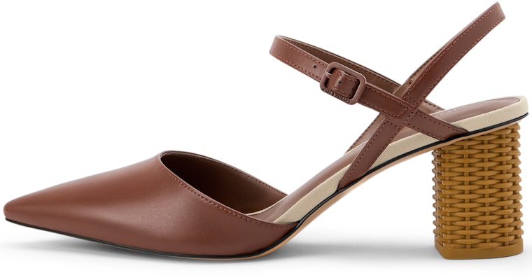 CHARLES&KEITH 編織粗高跟尖頭高筒鞋 女款 Lookbook CHARLES&KEITH 編織粗高跟尖頭高筒鞋 女款