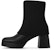 (W) CHARLES & KEITH Boot Tumit Tebal Tenunan Boleh Ditanggal 'Tan' CK1-90580181
