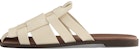 (Women) CHARLES & KEITH Woven Flat 'Powder White' CK1-70380858-NEW-CHALK