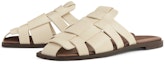 Order (Women) CHARLES & KEITH Woven Flat 'Powder White' CK1-70380858-NEW-CHALK