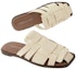 Lookbook (Women) CHARLES & KEITH Woven Flat 'Powder White' CK1-70380858-NEW-CHALK