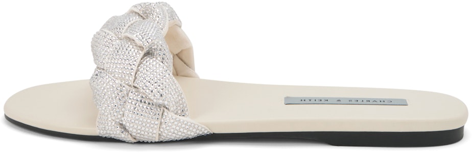 (W) CHARLES & KEITH 織りフラットスライド「万能」 CK1-70360146 Buy (W) CHARLES & KEITH 織りフラットスライド「万能」 CK1-70360146