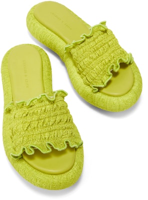 (Women) CHARLES & KEITH Woven Flatform Lace-Up Slides 'Fashion Sandal' CK1-80920023 Lookbook (Women) CHARLES & KEITH Woven Flatform Lace-Up Slides 'Fashion Sandal' CK1-80920023