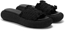 Cheap (W) CHARLES & KEITH Sandal Renda Tenunan Flatform 'Kasut Fesyen' CK1-80920023