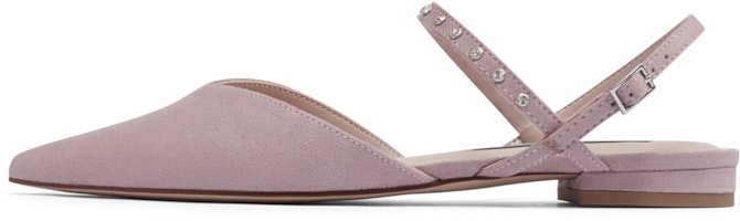(Women) CHARLES & KEITH Woven Gem Strap Pointed Sandals 'Light Purple' CK1-70900343_LILAC (Women) CHARLES & KEITH Woven Gem Strap Pointed Sandals 'Light Purple' CK1-70900343_LILAC