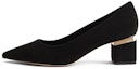 Purchase (Women) CHARLES & KEITH Woven Pointed Toe Mules 'Chunky Heel' CK1-61720051
