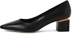 (Women) CHARLES & KEITH Woven Pointed Toe Mules 'Chunky Heel' CK1-61720051