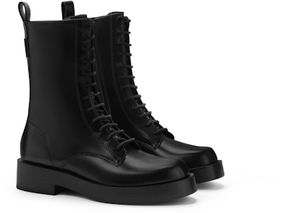 (W) Botas de Combate Chunky con Cremallera Lateral CHARLES & KEITH 'Slim Short Tube'. CK1-90380147 Order (W) Botas de Combate Chunky con Cremallera Lateral CHARLES & KEITH 'Slim Short Tube'. CK1-90380147