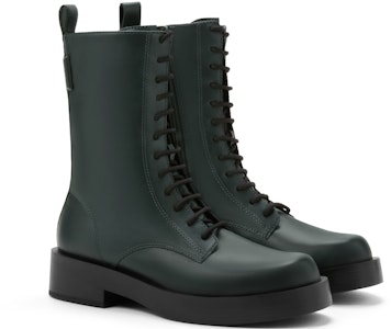 (W) Botas de Combate Chunky con Cremallera Lateral CHARLES & KEITH 'Slim Short Tube'. CK1-90380147 Purchase (W) Botas de Combate Chunky con Cremallera Lateral CHARLES & KEITH 'Slim Short Tube'. CK1-90380147