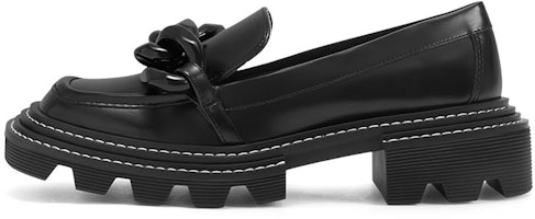 (Women) CHARLES & KEITH Loafer 'Black Chain-Link Chunky' CK1-70900399 (Women) CHARLES & KEITH Loafer 'Black Chain-Link Chunky' CK1-70900399