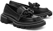 Order (W) CHARLES & KEITH Loafer 'Hitam Rantai Tebal' CK1-70900399