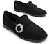 Sizing (W) CHARLES & KEITH Kasut Loafer 'Slip-On British Fesyen' CK1-70580216