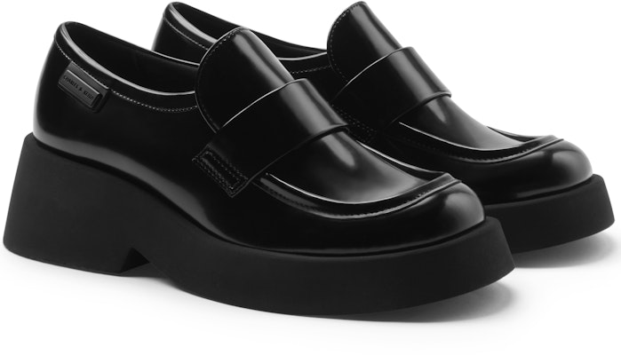 CHARLES & KEITH PU 簡約厚底圓頭 樂福鞋 5.2cm 女款 Purchase CHARLES & KEITH PU 簡約厚底圓頭 樂福鞋 5.2cm 女款