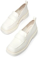 (W) CHARLES & KEITH Mocasines Plataforma 'Rosa Blanco Hebilla' CK1-70380910_CHALK Lookbook (W) CHARLES & KEITH Mocasines Plataforma 'Rosa Blanco Hebilla' CK1-70380910_CHALK