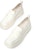 (W) CHARLES & KEITH Loafer Platform 'Merah Muda Putih Gesper' CK1-70380910_CHALK