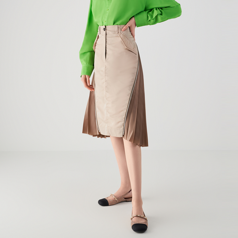 Lookbook (W) CHARLES & KEITH 레드펄 체인 로우힐 샌들 CK1-70900382_RED