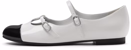 (Women) CHARLES & KEITH Mary Jane 'French Flat Double Buckle' CK1-70580218 (Women) CHARLES & KEITH Mary Jane 'French Flat Double Buckle' CK1-70580218