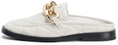 Buy (W) CHARLES & KEITH Muller 'Putih Serbuk Rantai Quilted Tumit Rendah' CK1-70380952_CHALK