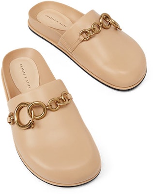 (Women) CHARLES & KEITH Muller Low Heel 'Beige Chain' CK1-71680043_BEIGE Lookbook (Women) CHARLES & KEITH Muller Low Heel 'Beige Chain' CK1-71680043_BEIGE