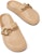 (W) CHARLES & KEITH Muller Tumit Rendah 'Rantai Beige' CK1-71680043_BEIGE