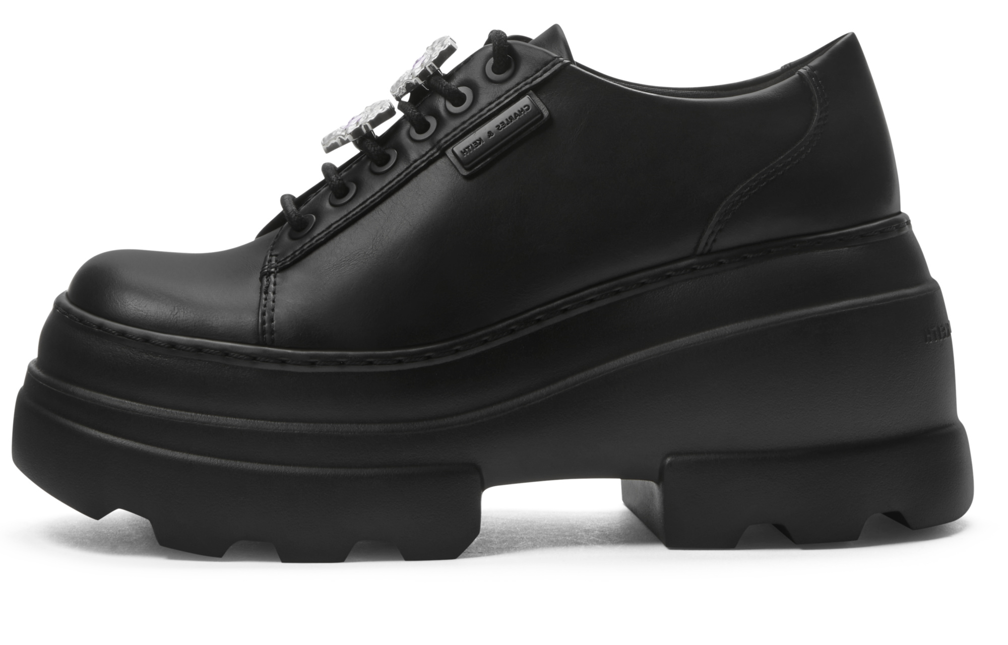 (Women) CHARLES & KEITH Platform Lace-Up 'Casual' CK1-70920134