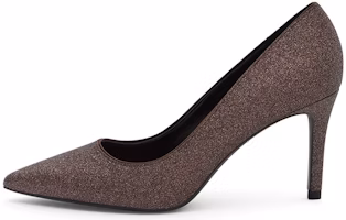 (Women) CHARLES & KEITH Pointed-Toe High Heels 'Glitter Brown' CK1-60280245-2_BROWN (Women) CHARLES & KEITH Pointed-Toe High Heels 'Glitter Brown' CK1-60280245-2_BROWN