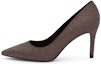 Buy (W) CHARLES & KEITH Kasut Tumit Tinggi Hujung Runcing 'Glitter Coklat' CK1-60280245-2_BROWN