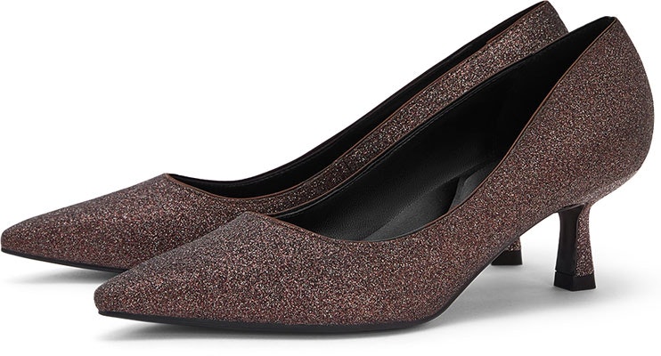 (W) CHARLES & KEITH Sepatu Heels Runcing 'Coklat Mengkilap' CK1-60361352-1_DARK Order (W) CHARLES & KEITH Sepatu Heels Runcing 'Coklat Mengkilap' CK1-60361352-1_DARK