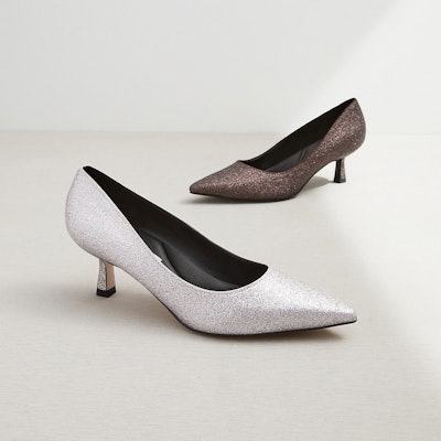 (W) CHARLES & KEITH Sepatu Heels Runcing 'Coklat Mengkilap' CK1-60361352-1_DARK Shop (W) CHARLES & KEITH Sepatu Heels Runcing 'Coklat Mengkilap' CK1-60361352-1_DARK