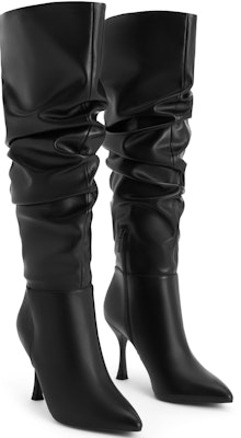 (Women) CHARLES & KEITH Pointed Toe Stiletto Boots 'High Shaft 9.2cm' CK1-90580185 Lookbook (Women) CHARLES & KEITH Pointed Toe Stiletto Boots 'High Shaft 9.2cm' CK1-90580185
