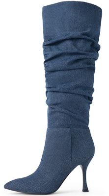 (Women) CHARLES & KEITH Pointed Toe Stiletto Boots 'High Shaft 9.2cm' CK1-90580185 Shop (Women) CHARLES & KEITH Pointed Toe Stiletto Boots 'High Shaft 9.2cm' CK1-90580185