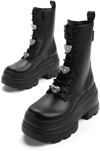 (W) CHARLES & KEITH 청키 앵클 부츠 (영국풍) CK1-90280051 Lookbook (W) CHARLES & KEITH 청키 앵클 부츠 (영국풍) CK1-90280051