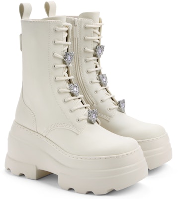 (W) 查尔斯和凯斯PU英伦风松糕厚底系带瘦脚踝马丁靴 CK1-90280051 Purchase (W) 查尔斯和凯斯PU英伦风松糕厚底系带瘦脚踝马丁靴 CK1-90280051