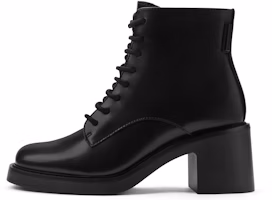 (Women) CHARLES & KEITH PU 'British Style Side Zip High Heel Skinny Short Martin Boot Black' CK1-90920134 (Women) CHARLES & KEITH PU 'British Style Side Zip High Heel Skinny Short Martin Boot Black' CK1-90920134