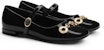 (W) CHARLES & KEITH PU Buckle Mary Jane 'Kasual Rata' CK1-70900421
