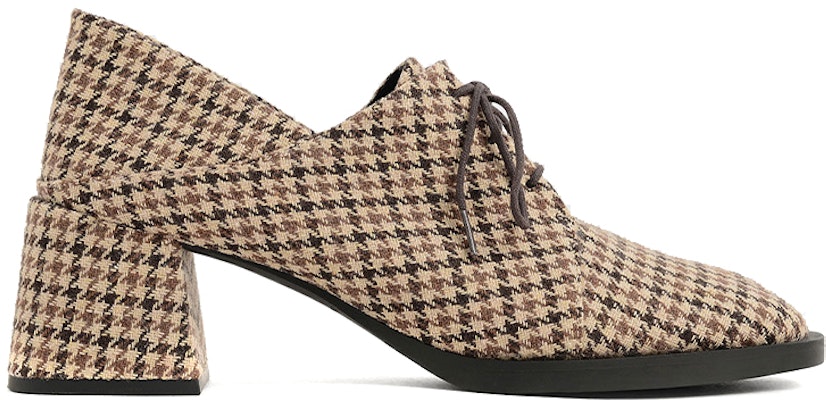 (W) CHARLES & KEITH PU Kasual Lace-Up High Heels 'Coklat' CK1-60361371_MULTI Order (W) CHARLES & KEITH PU Kasual Lace-Up High Heels 'Coklat' CK1-60361371_MULTI