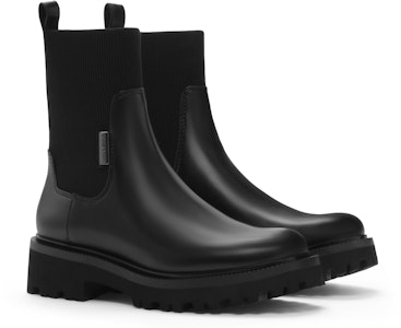 (W) CHARLES & KEITH Botas Chelsea Cortas Slim con Punta Cuadrada Chunky PU CK1-90920133 Order (W) CHARLES & KEITH Botas Chelsea Cortas Slim con Punta Cuadrada Chunky PU CK1-90920133