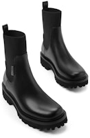 (W) CHARLES & KEITH Botas Chelsea Cortas Slim con Punta Cuadrada Chunky PU CK1-90920133 Lookbook (W) CHARLES & KEITH Botas Chelsea Cortas Slim con Punta Cuadrada Chunky PU CK1-90920133