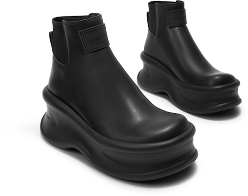 (W) CHARLES & KEITH PU Platform Boots 'Gaya Manis Ramping' untuk Wanita CK1-90580160 Lookbook (W) CHARLES & KEITH PU Platform Boots 'Gaya Manis Ramping' untuk Wanita CK1-90580160