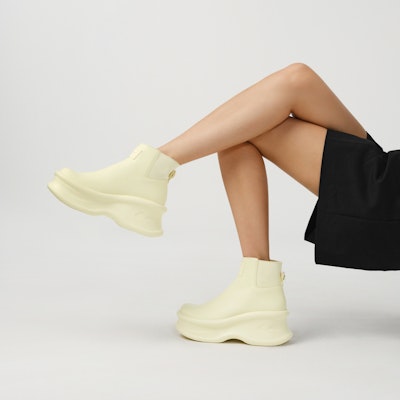 (W) CHARLES & KEITH PU Platform Boots 'Gaya Manis Ramping' untuk Wanita CK1-90580160 Cheap (W) CHARLES & KEITH PU Platform Boots 'Gaya Manis Ramping' untuk Wanita CK1-90580160