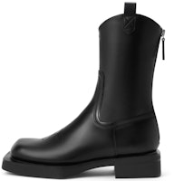 (Women) CHARLES & KEITH Retro British Chunky Heel Zippered High-Top Boots 'Yellow' CK1-90280049 (Women) CHARLES & KEITH Retro British Chunky Heel Zippered High-Top Boots 'Yellow' CK1-90280049