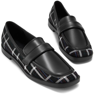 (Women) CHARLES & KEITH Square Toe Low Heel 'Retro Casual' CK1-70380965 3