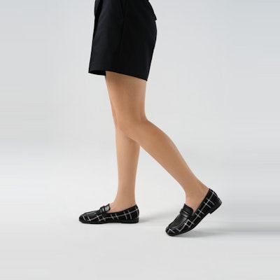 (Women) CHARLES & KEITH Square Toe Low Heel 'Retro Casual' CK1-70380965 4