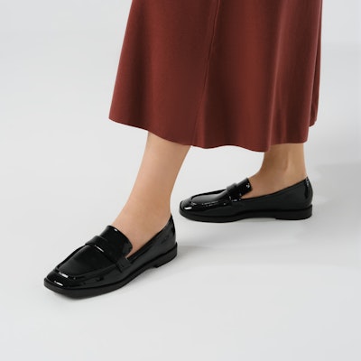 (Women) CHARLES & KEITH Square Toe Low Heel 'Retro Casual' CK1-70380965 Cheap (Women) CHARLES & KEITH Square Toe Low Heel 'Retro Casual' CK1-70380965