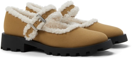 CHARLES&KEITH 麂皮厚底加絨圓頭毛毛 瑪麗珍鞋 3.5cm 女款 Order CHARLES&KEITH 麂皮厚底加絨圓頭毛毛 瑪麗珍鞋 3.5cm 女款