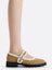 Shop (W) CHARLES & KEITH Platform Baldu Bulat Mary Jane 'Berbulu' Suede CK1-70381021