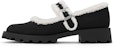 (W) CHARLES & KEITH Platform Baldu Bulat Mary Jane 'Berbulu' Suede CK1-70381021