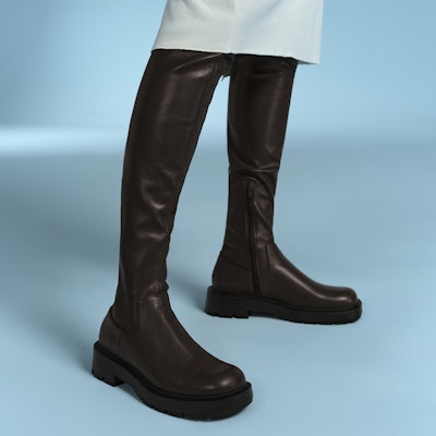 (W) Botas Altas CHARLES & KEITH 'Cremallera Negra Elegante' CK1-90920119 Sizing (W) Botas Altas CHARLES & KEITH 'Cremallera Negra Elegante' CK1-90920119