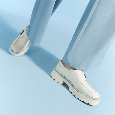 (W) CHARLES & KEITH Sepatu Platform Square Toe Vintage 'Putih' CK1-70380957 Lookbook (W) CHARLES & KEITH Sepatu Platform Square Toe Vintage 'Putih' CK1-70380957